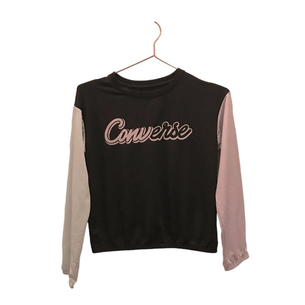 Converse pull over color block long sleeves size medium